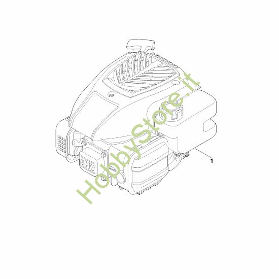 Picture of A - Motore completo EVC 200.2 (EVC200-0003)